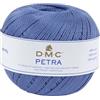 DMC-Filato di Petra, in Puro Cotone, Colore: Blu, Misura: 5