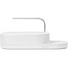Brabantia SinkStyle Organizer Lavello Cucina con Design Compatto per Spugne e Spazzole, Vassoio Raccolta per il Flusso d'Aria, Antiscivolo con Rivestimento in Silicone, Mineral Fresh White