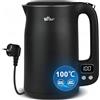 Bear 1,7L In Acciaio Inox 304 Con Bollitore A 11 Temperature, Protezione Contro L'Ebollizione A Secco Da 1800w, Doppia Protezione Contro Le Scottature, Controllo Di Precisione A Led 40°C-100°C