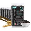 13 di Ilaria Riso Nero Integrale Italiano 6 kg - Lavorato a Pietra, Chicco Aromatico | Riso nero integrale italiano di Vercelli, lavorato a pietra di secondo grado®, ricco di fibre e naturalmente senza glutine.