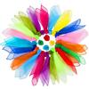 MUSLONG 24 Panni da Giocoliere, Colorati, in Seta, per Bambini, Quadrati, per Danza, Giocoleria, Sensoriali, per Ballo, 60 x 60 cm