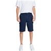 Armani Exchange Milano Edition, Cargo Pantaloncini, Blu Navy, 36 EU Uomo