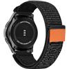 MroTech Cinturino Compatibile con Samsung Galaxy Watch 3 45mm/Watch 46mm SM-R800/Huawei GT/2/3/4 46mm, 22mm Sportivi Cinturini Nylon Elastico Intrecciato Ricambio per Samsung Gear S3 Frontier,Nero