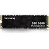 fanxiang M.2 SSD 512GB, fino a 2100 MB/S, SSD NVMe PCIe Gen3x4 2280,NVMe 512GB SSD 3D NAND,ssd interno compatibile con Windows/MAC，Archiviazione per PC, computer portatili