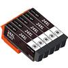 Supply Guy 5 cartucce compatibili con Epson 24 / 24XL Nero Multipack per Expression Photo XP55 XP65 XP750 XP760 XP850 XP860 XP950 XP960 XP970
