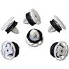 MYBA-S CL-0264 Clip di fissaggio pannello interno portiera, per Renault, Peugeot, Citroen, DACIA, 20 pezzi