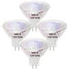 VINBE MR16 Lampadina alogena 50 W 12 V MR16 GU5.3 Faretto alogeno, bianco caldo, 4 pz