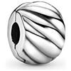Pandora 791752 Charm a clip da donna Piume d'argento