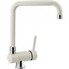 Plados NOVOMIX-56 Miscelatore cucina monocomando con canna pieghevole per sottofinestra modello NOVOMIX finitura 56 MICROULTRAGRANIT JASMINE