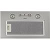 Glem Gas GHF527SI cappa aspirante Integrato Argento 260 m³/h