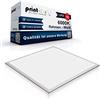 Print-Klex Pannello LED ultra sottile, 30 x 30 cm, 6000 K, bianco freddo, 11 W, 900 lm, telaio bianco, serie Office Plus