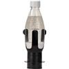 SodaStream Bottiglia di plastica da 0,5 l, Adattatore Duo, Lavabile in lavastoviglie, Nero/Bianco, 22,7 cm Hoch