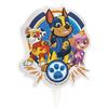 Dekora - Candele Compleanno Originali | Candeline Compleanno 2D di Paw Patrol per Torte Infantili - 7 cm