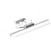 LED ATOMANT Applique LED Cromado Bagno 40cm 10W Bianco Freddo 1000lm