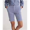 SUPERDRY bermuda Superdry Bermuda city chino w blu/bianco