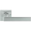 COLOMBO DESIGN Maniglia Colombo Robocinque s con rosetta e bocchetta quadra 52 mm cromato satinato per porte da interni