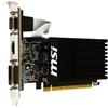MSI SVGA MSI GeForce GT 710 2GD3H LP nVidia PCIe2.0 2GDDR3 64bit 954Mhz 1xHDMI 1xDVI-D D-sub 1slot 2xLP bracket - 912-V809-3814
