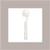 LUCGEL 100 Pz Mini Posata Cucchiaino Pulz Spoon Riutilizzabile Trasparente 10 cm