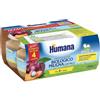 Humana Omogenizzato Frutta Prugna Biologico Offerta 12 Vasetti da 100gr