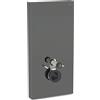 Geberit Monolith vaso sospeso vetro lava nero cromato