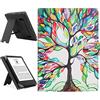 HoYiXi Custodia Universale Compatibile con 6-6.8'' Kobo/PocketBook/Tolino/Sony E-Book Reader 6.8'' Kindle Paperwhite/6 Nuovo Kindle 2022 & 2019/Kobo Clara HD/Kobo Clara 2E Cover con Stand, albero