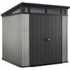 BOX CASETTA KETER CAPANNO IN RESINA DA GIARDINO ARTISAN 7X7 cm 214x218x226h
