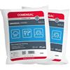 COMENSAL® Set da 2 Teli per Imbiancare 20 μm - Telo Protettivo per Pittura - Pellicola di mascheratura - Teli Plastica per Coprire Telo - Made in EU - 4x5m