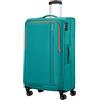 American Tourister Sea Seeker - Spinner XL, Valigia, 80 cm, 92.5 L, Verde (Aqua Green)