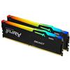 Kingston DDR5 32GB KIT 2x16GB PC 6000 Kingston FURY Beast RGB EX KF560C30BBEAK2-32