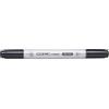 Copic Ciao - Pennarello Grafico con Doppia Punta, 11 g , Nero (Slate), 12 x 12 x 150 mm