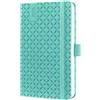 SIGEL J6102 Agenda settimanale, A6, copertina rigida, blu petrolio, certificato FSC, bella