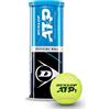 Dunlop Pallina da tennis ATP Championship - per terra battuta, terreno duro ed erba (1x3 Tin)