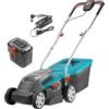 Gardena Kit Tosaerba a Batteria Gardena Powermax Li-40/32: per Superfici Sino a 280 M², Larghezza di Taglio 32 Cm, Altezza 20-60 Mm, Capacità 40 L (5033-20)