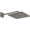 Grohe set soffione doccia Grohe Rainshower 310 Mono Cube con braccio 422 mm, finitura grafite spazzolato - 26564AL0