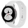 LEIXIUER 22mm Cinturino Compatibile con Samsung Galaxy Watch 3 45 mm/Galaxy Watch 46mm Braccialetto Gear S3 Frontier/Classic Silicone Polso Band per Huawei Watch GT/GT 2 46mm per Amazfit GTR/GTR2 47 mm,Bianco