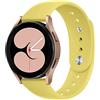 LEIXIUER 22mm Cinturino Compatibile con Samsung Galaxy Watch 3 45 mm/Galaxy Watch 46mm Braccialetto Gear S3 Frontier/Classic Silicone Polso Band per Huawei Watch GT/GT 2 46mm per Amazfit GTR/GTR2 47 mm,Giallo