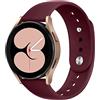 LEIXIUER 22mm Cinturino Compatibile con Samsung Galaxy Watch 3 45 mm/Galaxy Watch 46mm Braccialetto Gear S3 Frontier/Classic Silicone Polso Band per Huawei Watch GT/GT 2 46mm per Amazfit GTR2 47 mm,Vino rosso