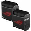 ASUS Router Asus ROG Rapture GT6 AX10000 Set di 2 sistema Wi Fi Mesh Tri Band Gaming nero