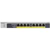 NETGEAR Switch NETGEAR 8 Porte 10/100/1000 Mbps GS108LP-100EUS