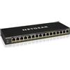 NETGEAR Switch NETGEAR GS316PP Non gestito Gigabit Ethernet 10/100/1000 Supporto Power over Ethernet (PoE) Nero