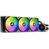 SHARKOON Dissipatore A Liquido Sharkoon S90 RGB AIO 360 mm Nero