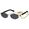 Marc Jacobs Marc 496/s Occhiali, Gold/Grey, 55/17/140 Donna