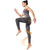 Guam Leggings Power Fit Taglia s-m 42-44 novità Fibramar Anticellulite Grigio Melange