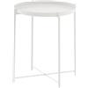 Ikea Gladom Tavolino Vassoio Bianco