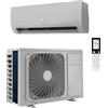EQUATION Condizionatore a muro monosplit inverter EQUATION Virtus wifi 9000 BTU classe raffreddamento A+++, classe di riscaldamento A++, bianco
