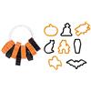 Tescoma 630907 , formine tagliabiscotti Delicia per Halloween, 8 pezzi, colori assortiti