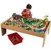 Kidkraft 17850 Tavolo e Set Treno Giocattolo in Legno per Bambini Waterfall Moun