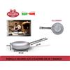 BALLARINI Padella in Alluminio Alta Svasata Saltapasta Professionale 45 cm
