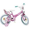 Huffy 14 Pollici, Bicicletta Disney Minnie Unisex-Baby, Rosa
