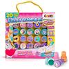 CRAZE Timbri bambini UNICORNO bambina regalo Timbrini lavabili per bambini Timbro a inchiostro Unicorno Giocattolo Timbri per Bambini Modelli diversi 4 Colori Giochi creativi per bambini 29190
